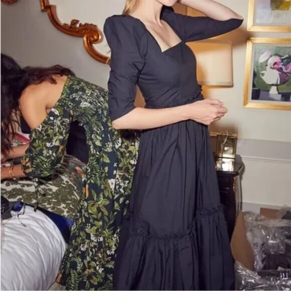 Cara Cara Blue Hill Dress - Size 4 - Black - Used - Picture 2 of 5